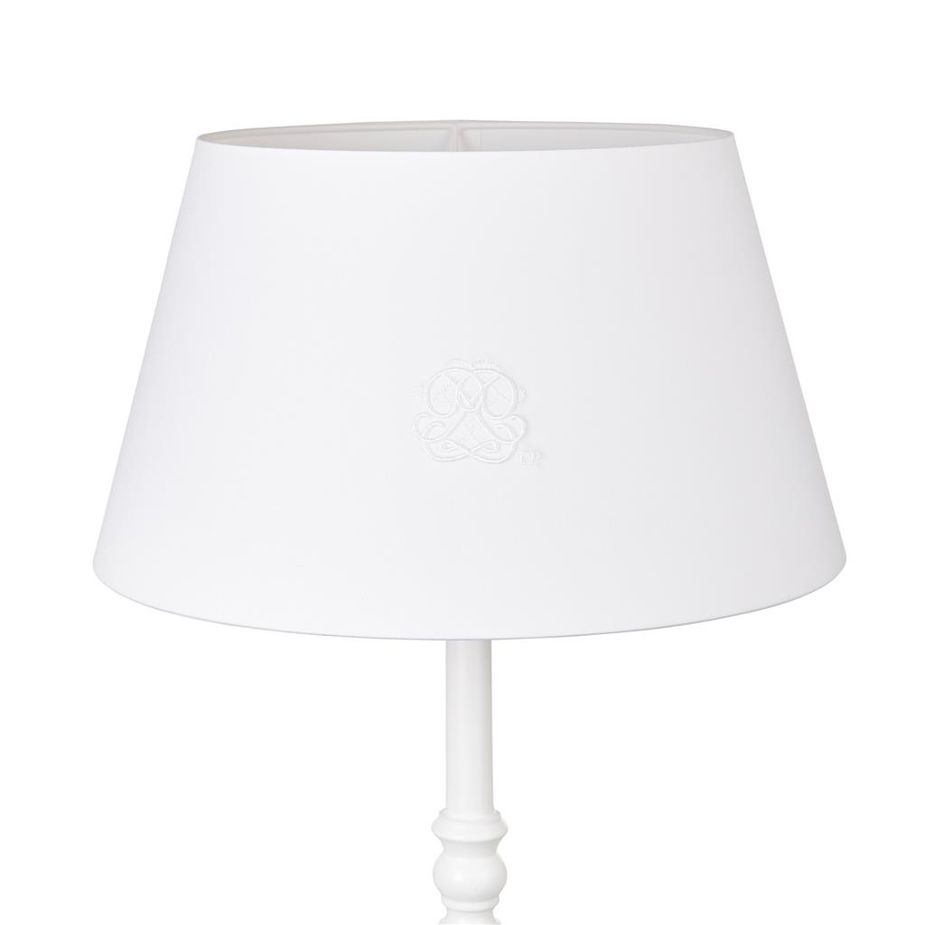 Lampekap groot Cotton White