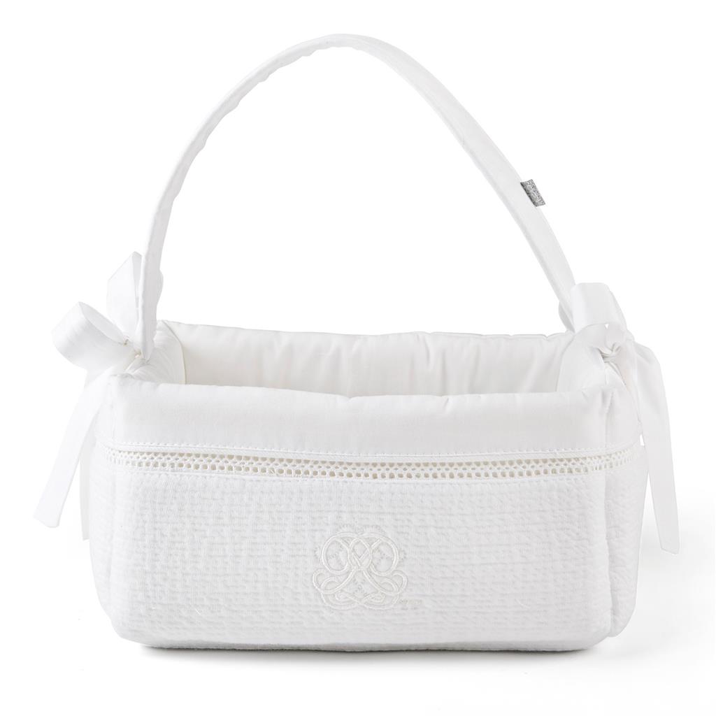 Luiermand Cotton White