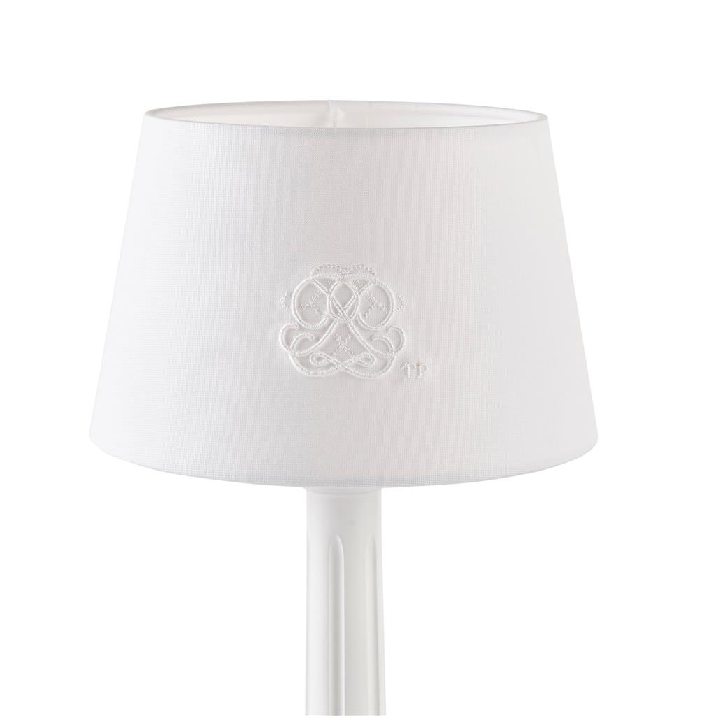Lampenkap klein Cotton White