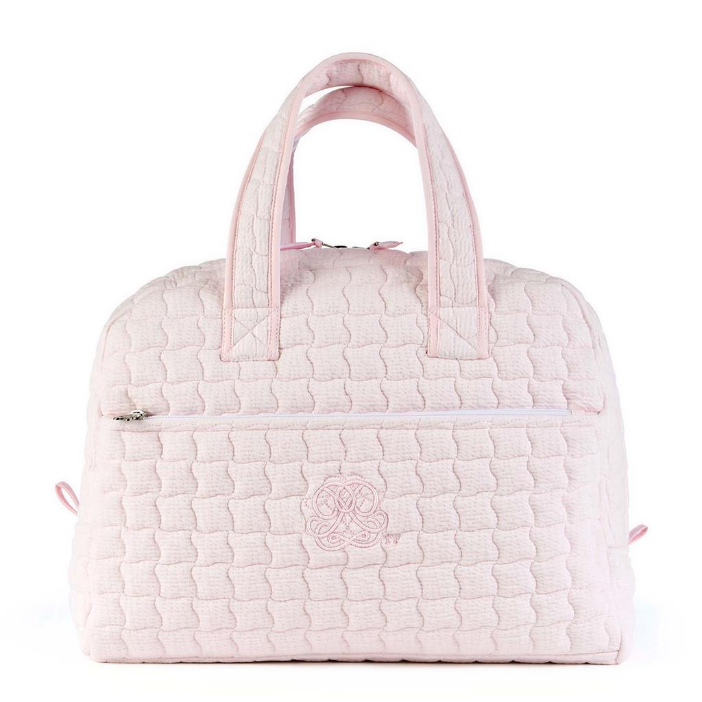 Reis-toilettas - Gewatteerd Cotton Pink