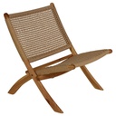 Lounge chair (folding) loom rope