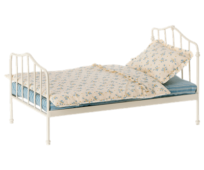 Miniature bed - mini - blue