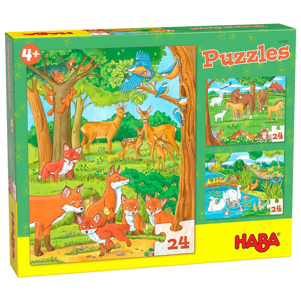 Puzzles : familles d'animaux