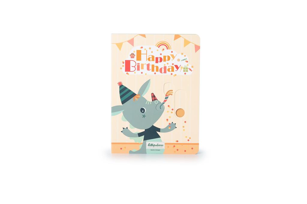 Pop-up book birthday party - the emotions Lilliput