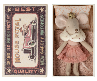 Princess mouse - little sister in matchbox Maile