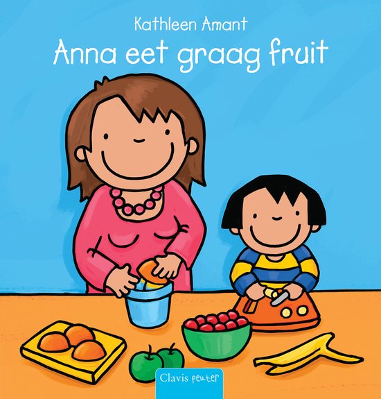 Anna aime manger des fruits