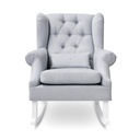 Fauteuil à bascule gris sans fin