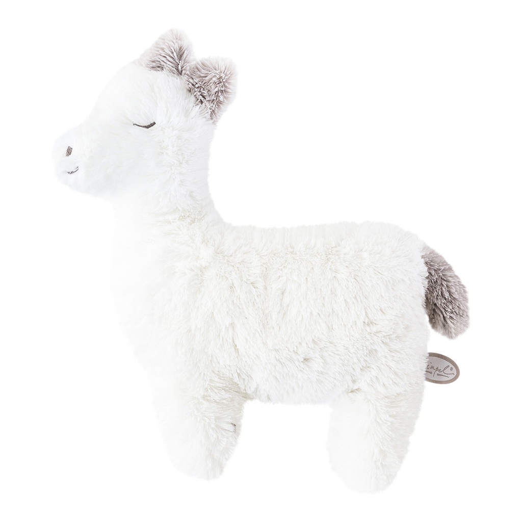 Soft toy (pancake) alpaca Lulu