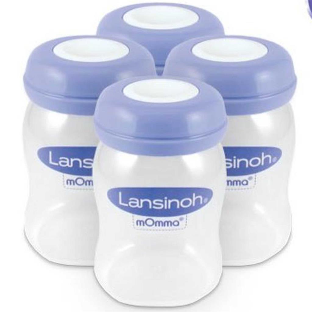 *Storage bottles for breast milk (4x160ml)