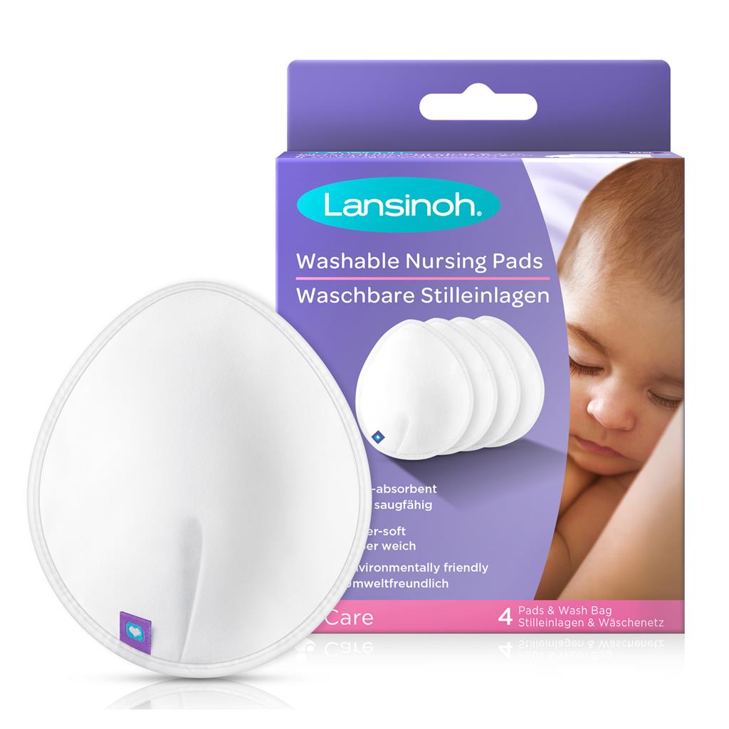 Washable breast pads (4 pieces)