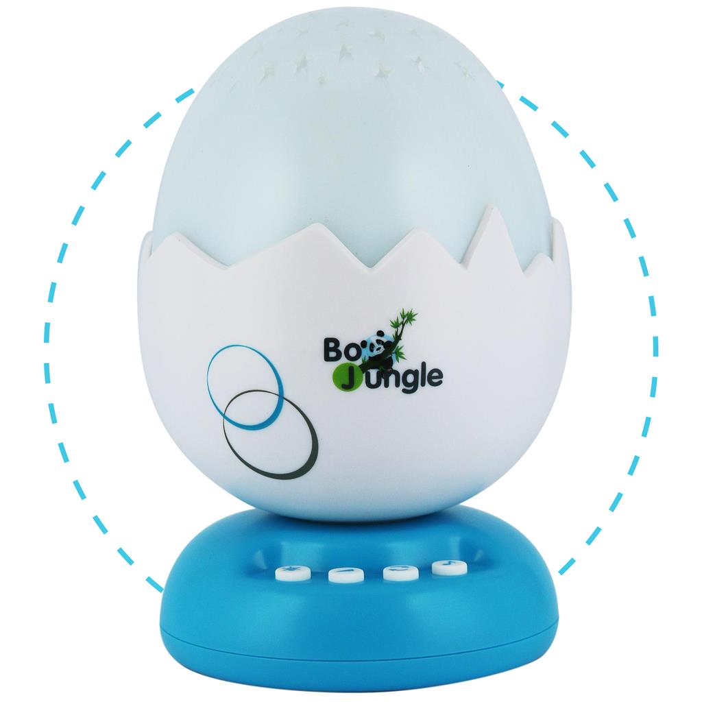 Nachtlamp/babyprojector met muziek b-egg