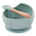 Bowl with suction cup (including spoon) b-suction