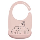 Bib (silicone) deer friends