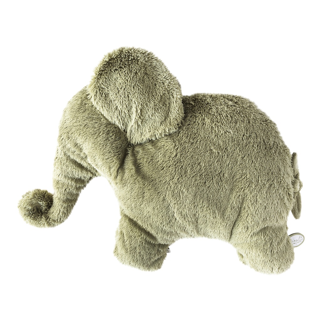 Cuddly elephant Oscar pillou (green)