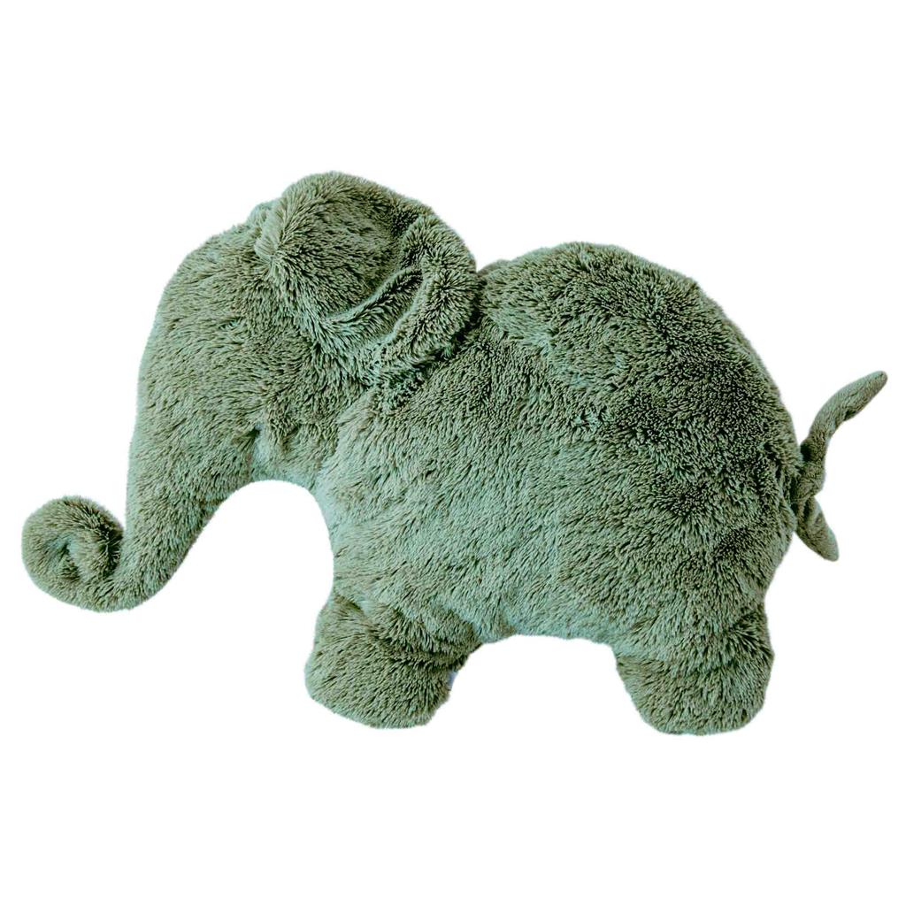 Peluche éléphant Oscar pillou (vert)