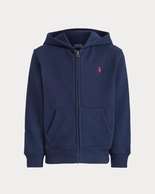 Sweater hooded met rits (2j-7j)
