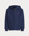 Sweater hooded met rits (2j-7j)