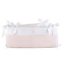 Bedbeschermer 60cm – Gewafeld (60x60x60cm) H:30cm