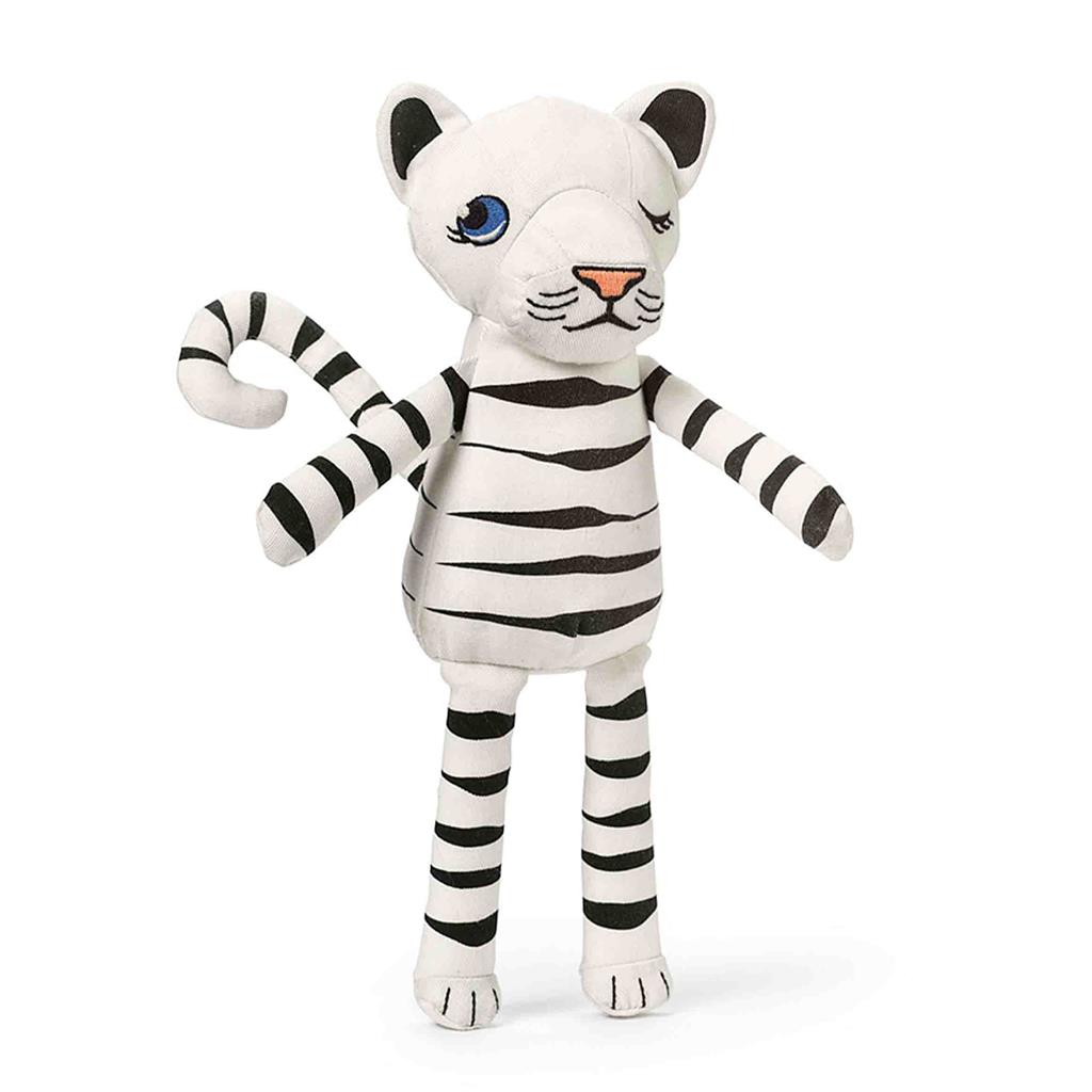 Peluche tigre blanc Walter Elodie