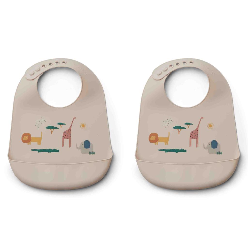 Bib Tilda (silicone, 2 pieces)