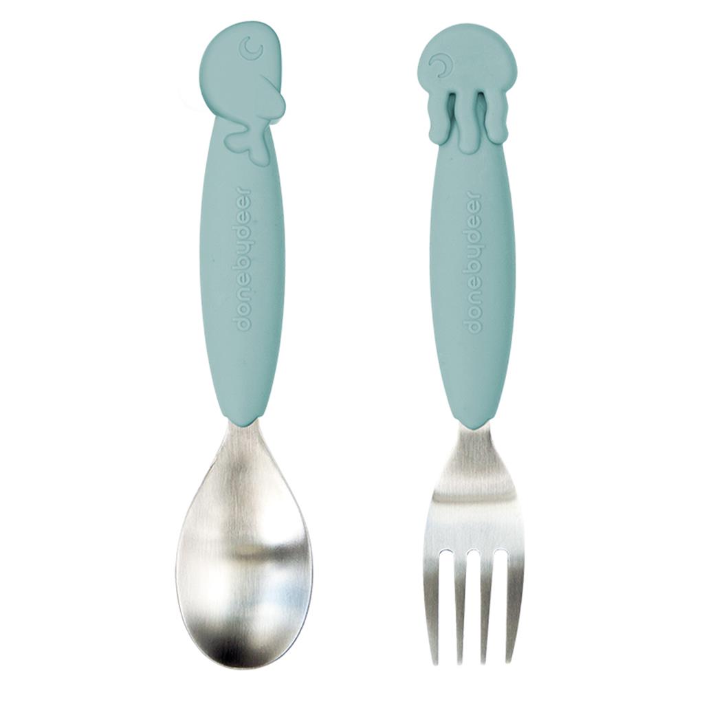 Cutlery set YummyPlus sea friends