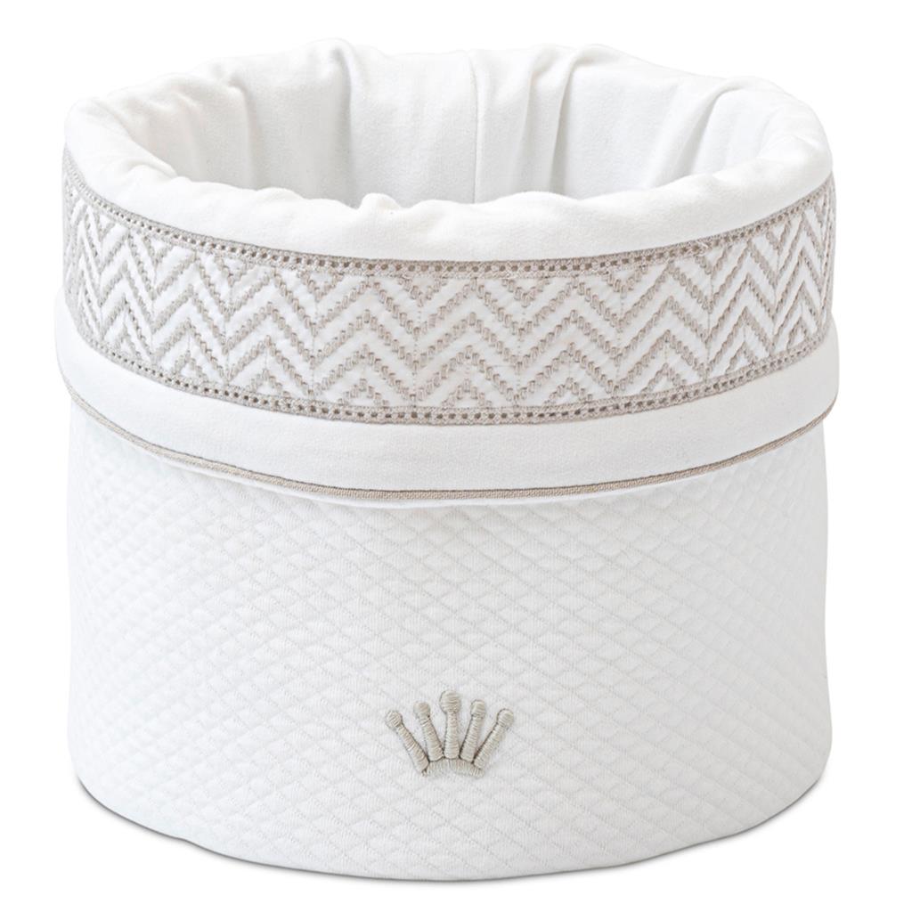 Changing basket Dixie ethnic white