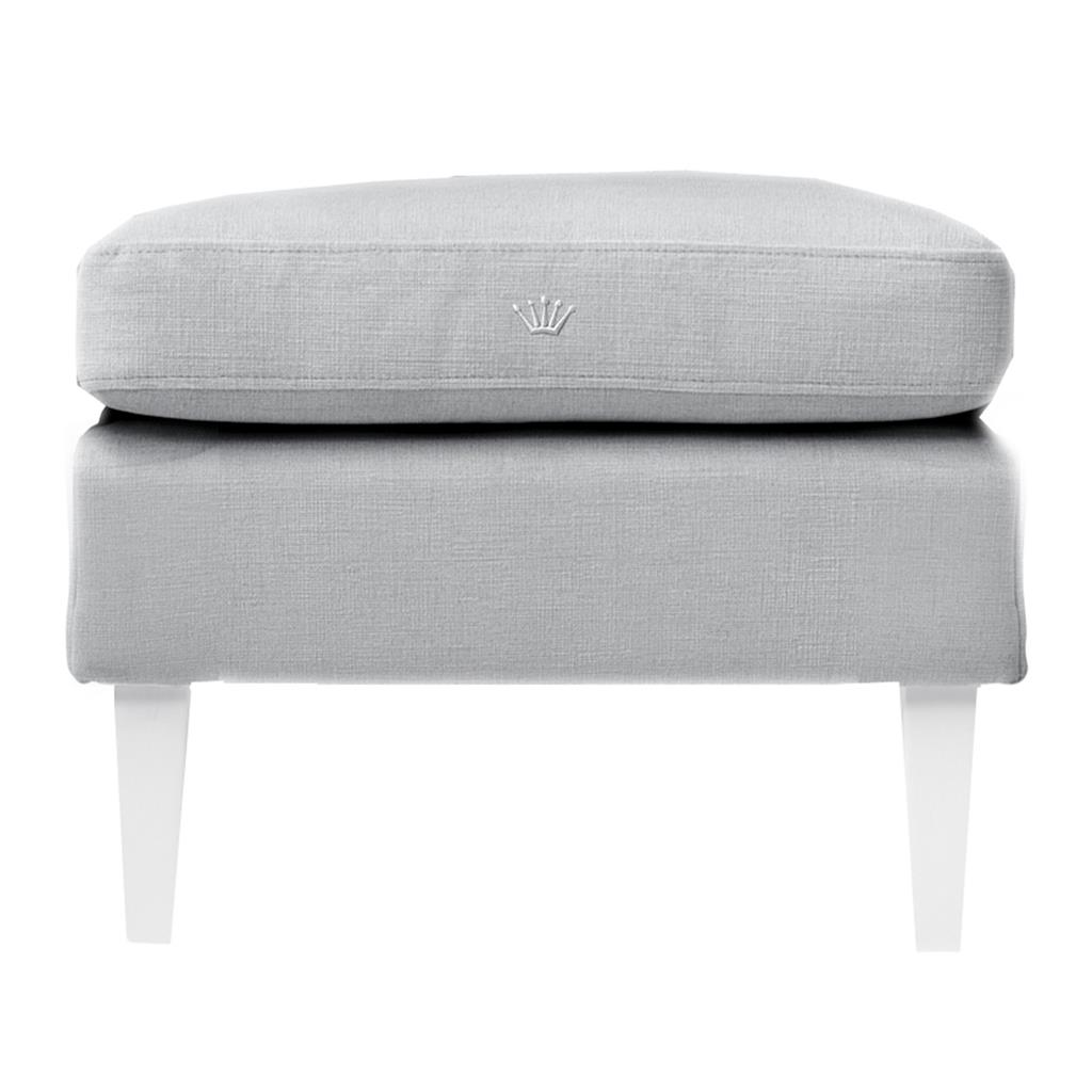 Footstool endless grey