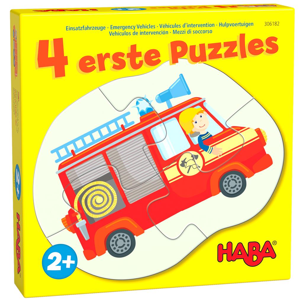 4 first puzzles - emergency vehicles