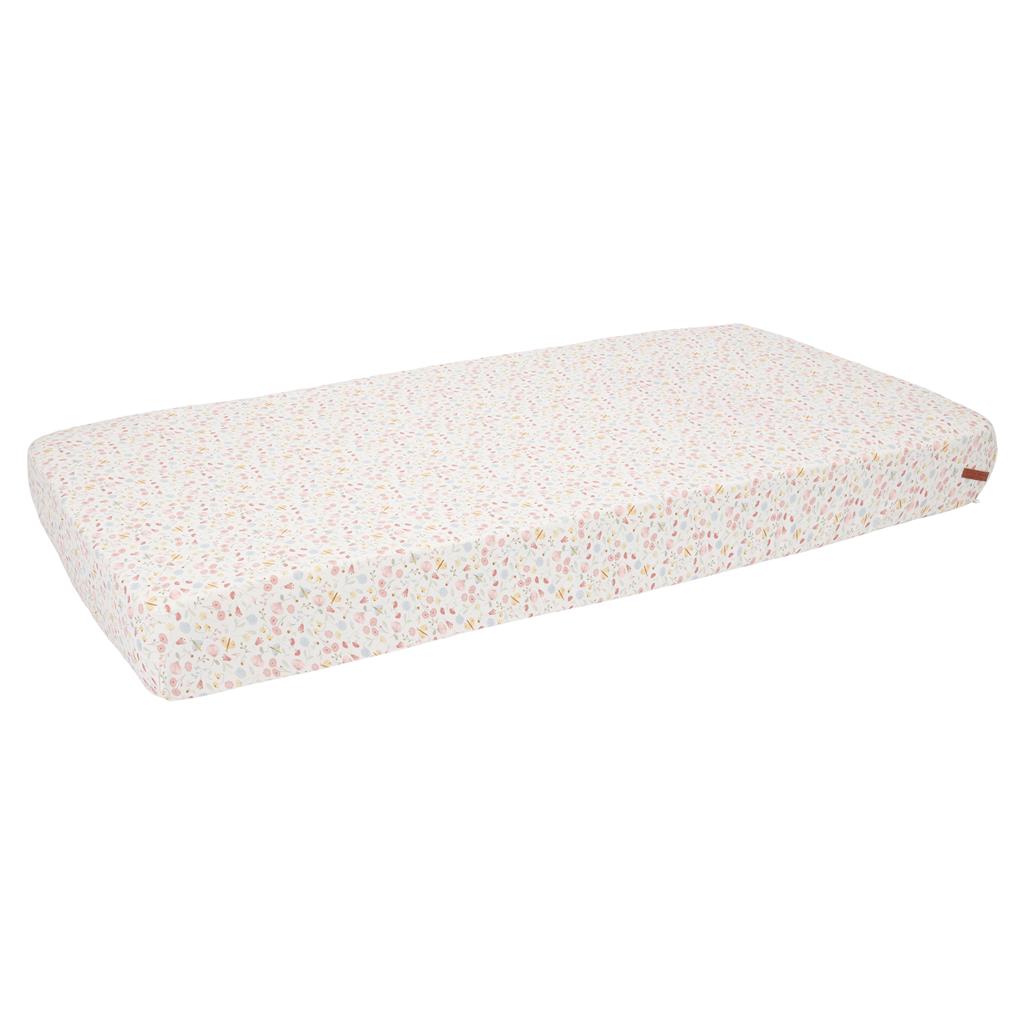 Fitted sheet bed flowers&butterflies