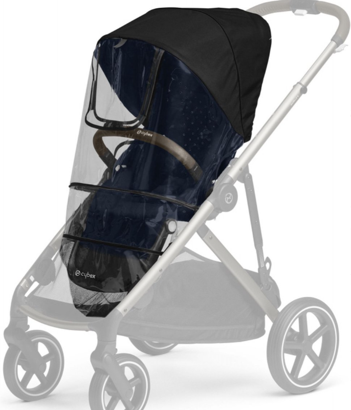 Regenhoes voor buggyzit Priam
