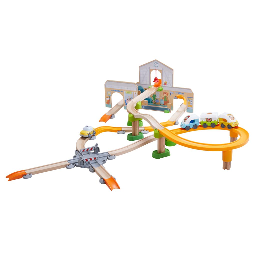 Marble track: play track station