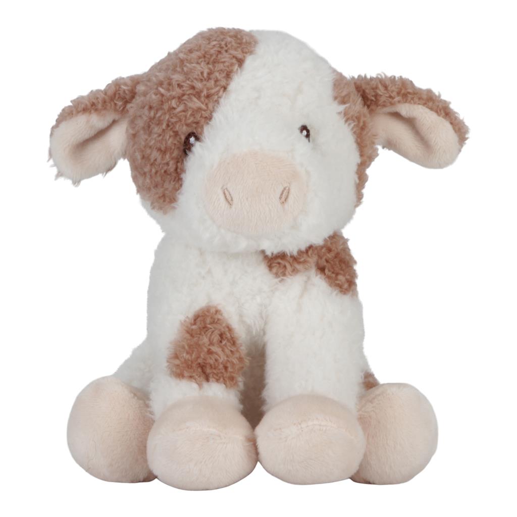 Knuffel koe Little Farm 17cm