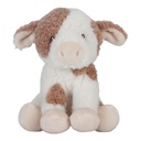 Vache en peluche Little Farm 17cm