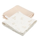 Swaddle cloth set hydrophilic 70 x 70 Baby Bunny /