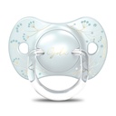 Pacifier 0-6m (sil,rever) gold