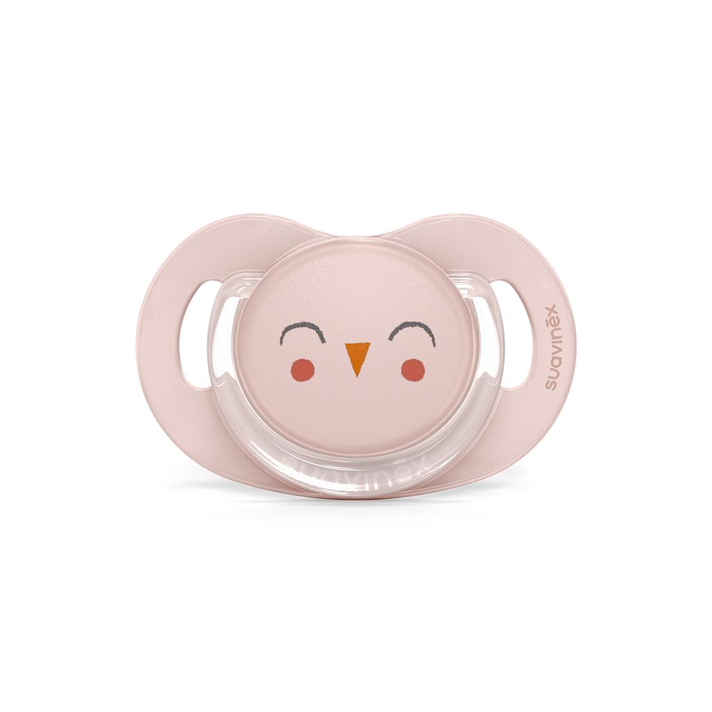 Pacifier 6-18m (sil.) reversible Owl Suav Bonhomia