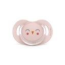 Pacifier 6-18m (sil.) reversible Owl Suav Bonhomia