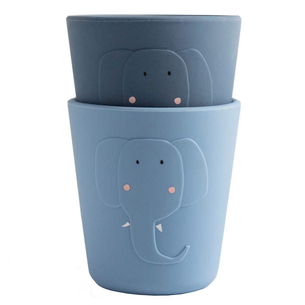 Tasse en silicone (paquet de 2)