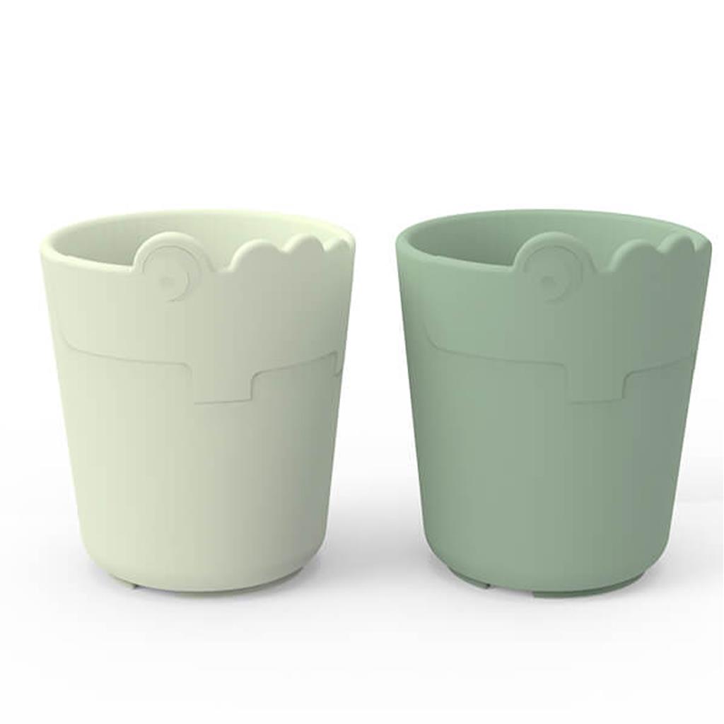 Cup kiddish (2-pack) Croco