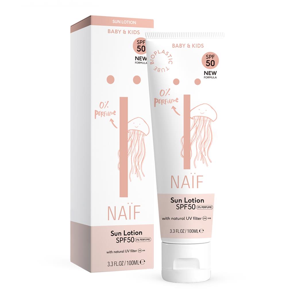 *Zonnecrème lotion SPF50 (100ml) perfume free