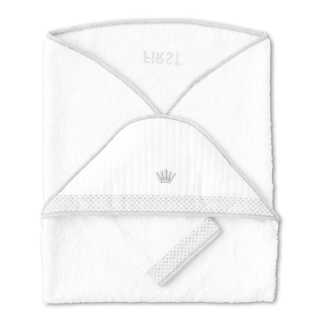 Bath towel Arne crystal gray