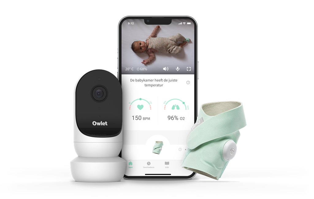 Baby monitor (camera 2 + smart sock 3)