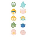 Bath toys Splash 10pcs+bag