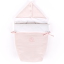 Voetenzak 3-puntsgordel Cotton Pink