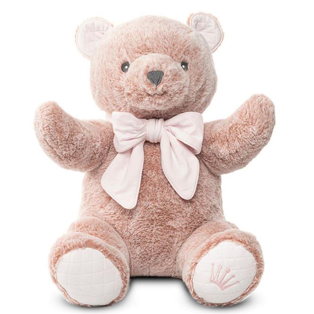 Ours en peluche 100cm Zoe joli rose