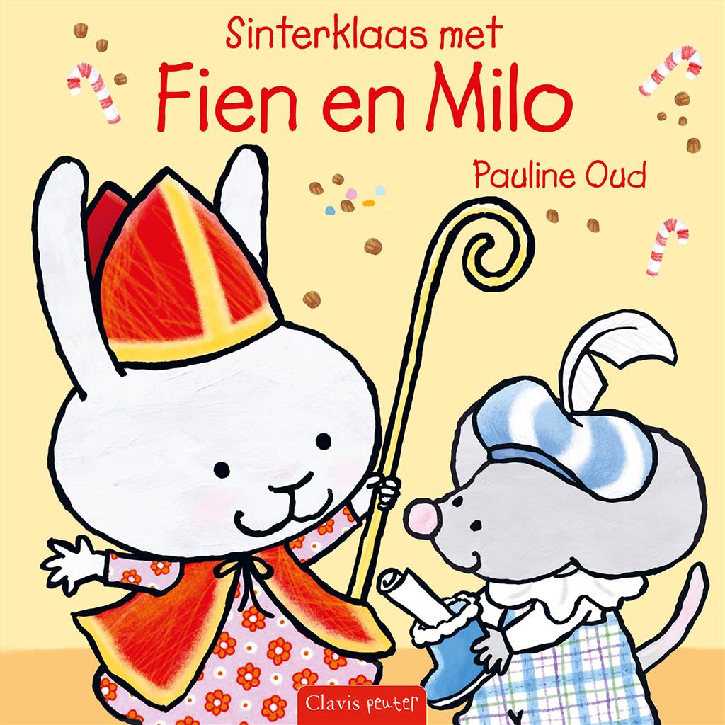 Sinterklaas with fien and milo