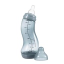 Suction bottle S-shape trend(250ml, natural)