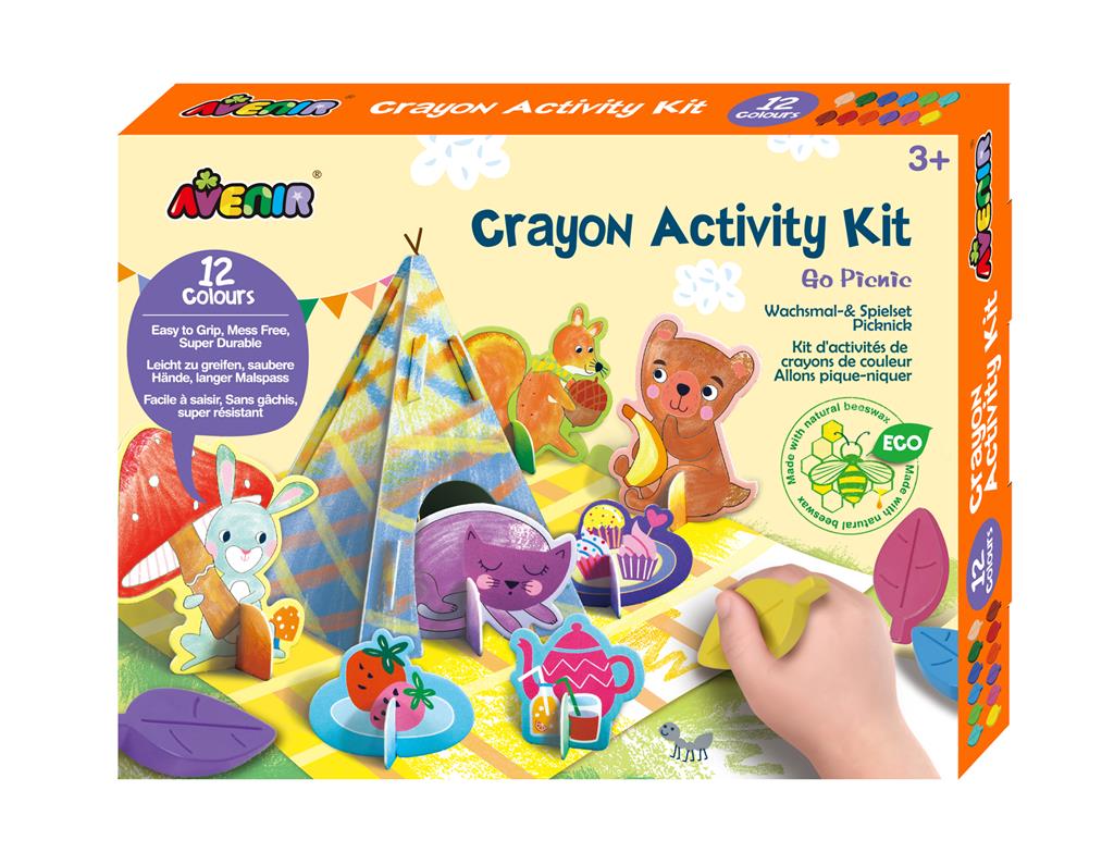 Krijt activity kit picknicken