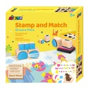 Stamp art make animal