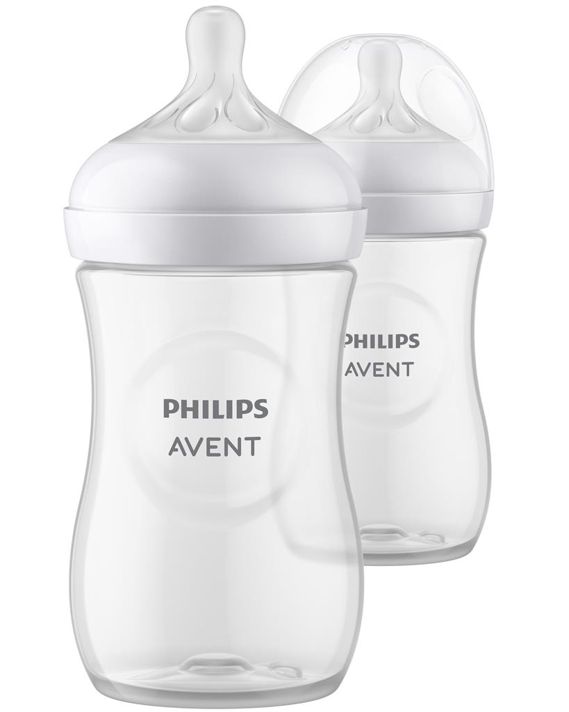 Zuigfles Natural Response 260 ml 3m+ (2 stuks)